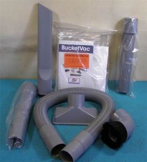 Bucketvac BV 5 Specialty Wet/Dry Vacuum, 5 Gal, 1 HP, 6 Ft Cord