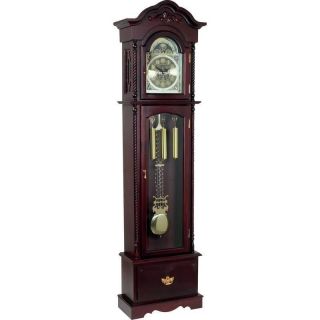 Edward Meyer™ Grandfather Clock with Beveled Glass 31 Day Movement