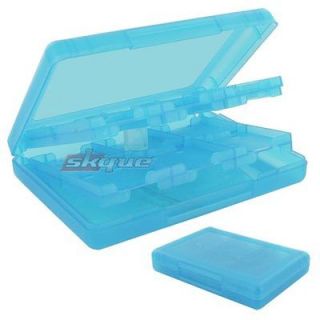 28 in 1 Game Card Case Cover Storage Box For Nintendo Dsi DS 3DS Aqua