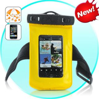 Case for iPhone, iPod Touch, Android Smartphones, MP4 Players  Yellow