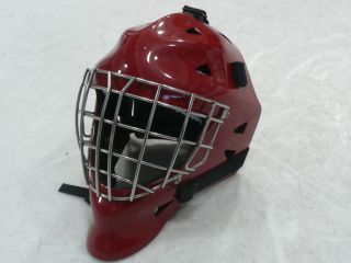 New Eddy GT Ultimate Sr Medium Red Ice Hockey Goalie Mask