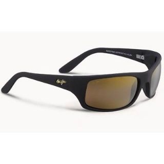 Maui Jim Peahi MJ202 Matte Black/HCL Bronze Polarized Sunglasses