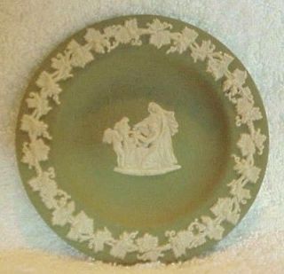 Wedgwood Jassperware Cupid Cherub Pin Dish Small Plate Made in England