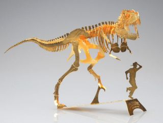 Jasmine Model 203001 3D Photo etched Skeleton Dinosaur TYRANNOSAURUS