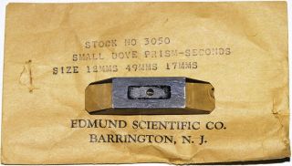 Edmund Scientific Dove Prism 12mm x 49mm x 17mm