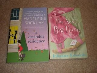Desirable Residence by Madeleine Wickham & The Next Big Thing by