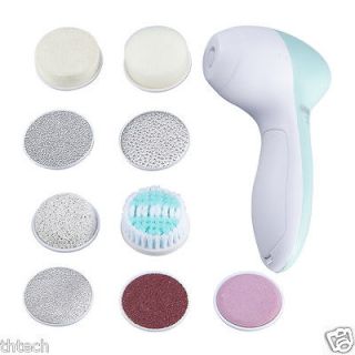 Electric Facial Scrub Brush Skin case Face Wash Care Massager Cleaner