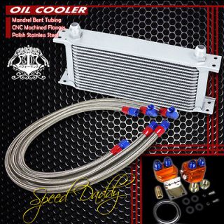 Newly listed UNIVERSAL 16 ROW POWDER COATED ALUMINUM ENGINE OIL COOLER