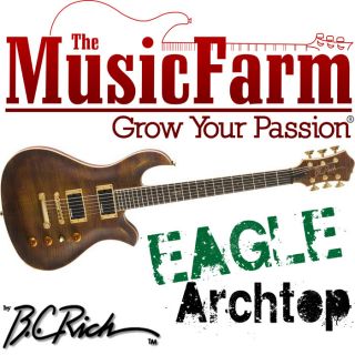 BC Rich Eagle Archtop Violin Satin Electric Guitar