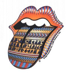 13315 Rolling Stones Egyptian Tongue Logo Sticker Decal