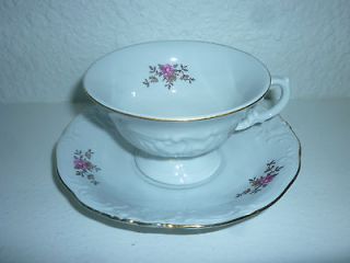 Montgomery Ward Style House Fine China Tea Rose Made in Poland