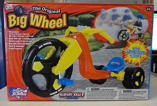 Original Big Wheel 16 inch Red Spin Out Racer Boys/Girls/Kids Tricycle