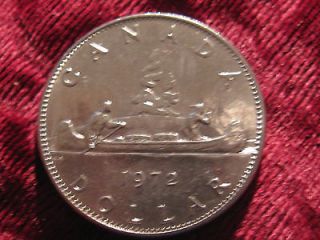 1972 Canada One Dollar Coin (b38)