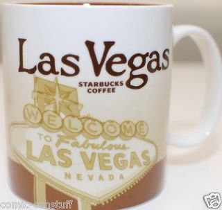 Starbucks Las Vegas coffee mug global icon collector 2009 huge 16