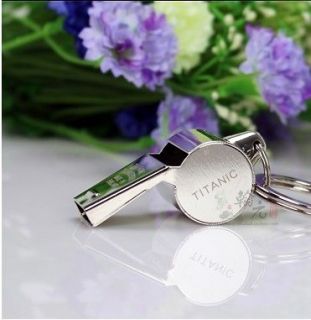 Titanic 3D movie classic model whistle silver alloy thunderer Classic
