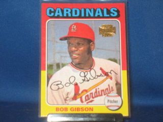 Bob Gibson 2001 Topps Archives #137 1975 #150 St Louis Cardinals