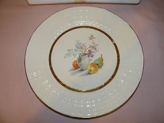 Royal China 22 Kt Gold Collector Plate The Edwin M. Knowles China