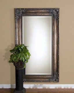 Oversize Extra Large Wall Floor Mirror Ornate Bronze XL Antique FULL