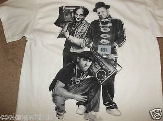 MENS THE three STOOGES LARRY MOE & CURLY / SZ MED JAM BOX GOLD CHAINS