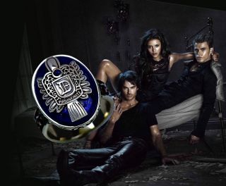 Vampire Diaries Damon Ring Damon Salvatore Crest Ring 925 Silver Lapis