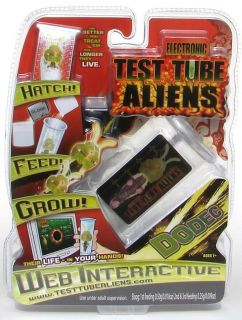 Electronic Test Tube Aliens   Dodec   Web Interactive Pet Toy Gadget