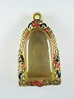 Amulet Casing, Case, Frame Gold plated can use for your amulet