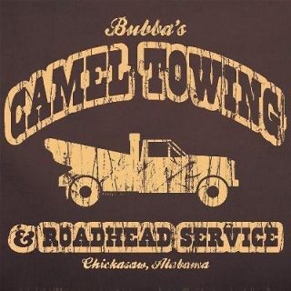 Towing Camel Toe pimp tow truck red neck T SHIRT BROWN