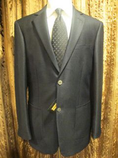 NEW RARE ZILLI Black Blazer / $5.6K Size / Size 54