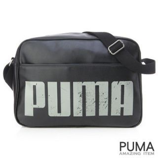 BN PUMA Originals Shoulder Messenger School Bag Black