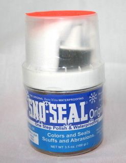 SNO SEAL BEES WAX WATERPROOFING & POLISH FOR LEATHER BOOTS SHOES