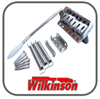 Chrome Wilkinson Modern Tremolo WVPCSB For Stratocaster   Steel Block
