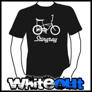 STINGRAY LOWRIDER 80S BICYCLE BIKE CYCLING BLACK CREW NECK SWEATSHIRT