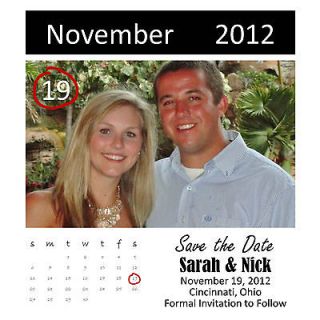 Save the Date Wedding or Special Occasion Circle Date Design