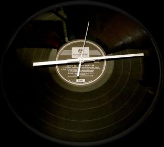 Clock kit, mechanism, silver hands + battery Turn 12 vinyl record
