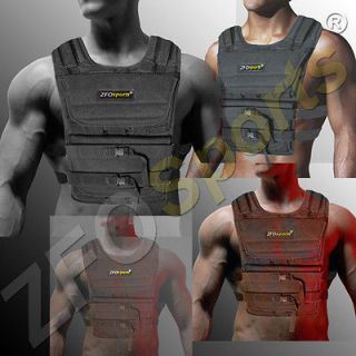 ZFO Sports®   50LBS Adjustable Weight Weighted Vest Exercise/Check