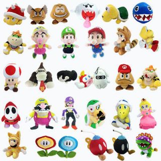 Nintendo Super Mario Bros Plush Mashroom Soft Toy Stuffed Animal