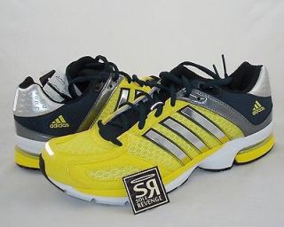 New adidas Mens SUPERNOVA SEQUENCE 5 Running Shoes Black Yellow White