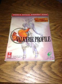 RARE PS1 VALKYRIE PROFILE OFFICIAL STRATEGY GUIDE