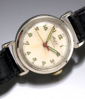 Vintage 17 Jewel Mido Automatic Wind Movement Wristwatch Circa 1940s