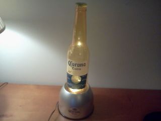 Corona Extra Lighted Beer Bottle Bar Piece