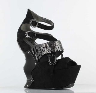 Hades Alternative Strappy Wedge Platform Egyptian Princess Sandals