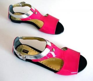 MIMCO Shoes Shamanism Sandal Lollypop (Pink) Silver RRP $149 BNIB Size