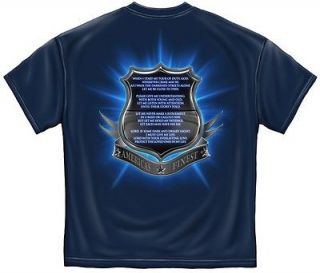 Police Officer Prayer Oath Public Service T Shirt