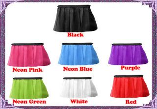 Neon UV Tutu Skirt Hen Flo Fancy Dress Party 3 Layers of Net All Main