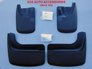 2011 2012 FORD SUPER DUTY DUALLY CUSTOM FIT MOLDED MUD FLAPS 4 PIECE