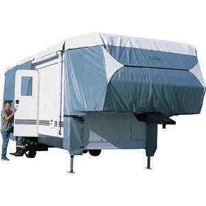 DELUXE WEATHERPROOF 29 30 31 32 33 FT 5th FIFTH WHEEL CAMPER COVER