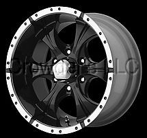 Helo Maxx6 Truck SUV Wheel Rim 18 inch 5 Lug Black