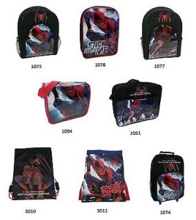 Spiderman 2 Boys Kids School Backpacks / Messenger Bag / Wheel Bag