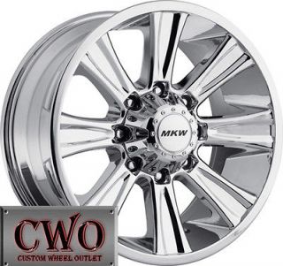 Newly listed 18 Chrome MKW M87 Wheels Rims 6x139.7 6 Lug Chevy GMC