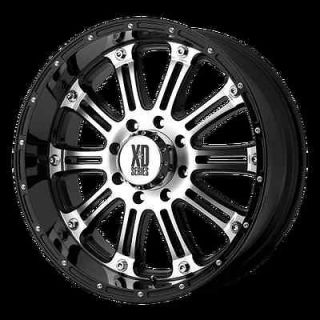 HOSS MACHINED WITH 35X12.50X18 TOYO OPEN COUNTRY MT TIRES WHEELS RIMS